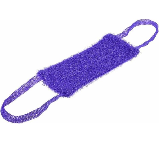 Мочалка-лента из полипропилена Банные Штучки 30x12 см (62x12 см с ручками), medium, 6 цветов, для бани и сауны, без упаковки 40170-Б
