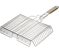 Решётка-гриль объемная GRINDA Barbecue, 340х260 мм, нержавеющая сталь 424732