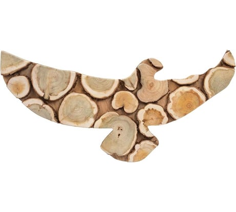 Панно можжевеловое, фигурное Банные Штучки орёл 26x50 см 33578