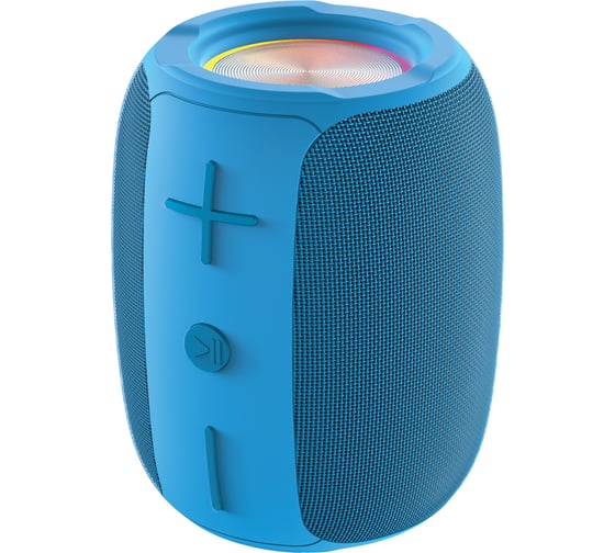 Колонка беспроводная QUMO BatteryBeats ВТ 053, BT5.0,5 Вт, IP64, FM, SD, USB, AUX, подсветка, 1500мАч, сн. 33038