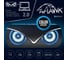 Колонка беспроводная QUMO Hawk ВТ 051 , BT5.0, 10 Вт, FM, MicroSD, USB, AUX, подсветка, 1500мА-ч 32941 2