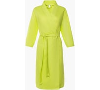 Халат вафельный женский Экономь и Я рукав 3/4, размер 42-44, салатовый, 100% хлопок, 200 г/м2 3369174