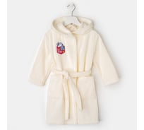Халат махровый детский Экономь и Я Единорог размер 32, молочный, 340 г/м2, 100% хлопок, с AIRO 4976746
