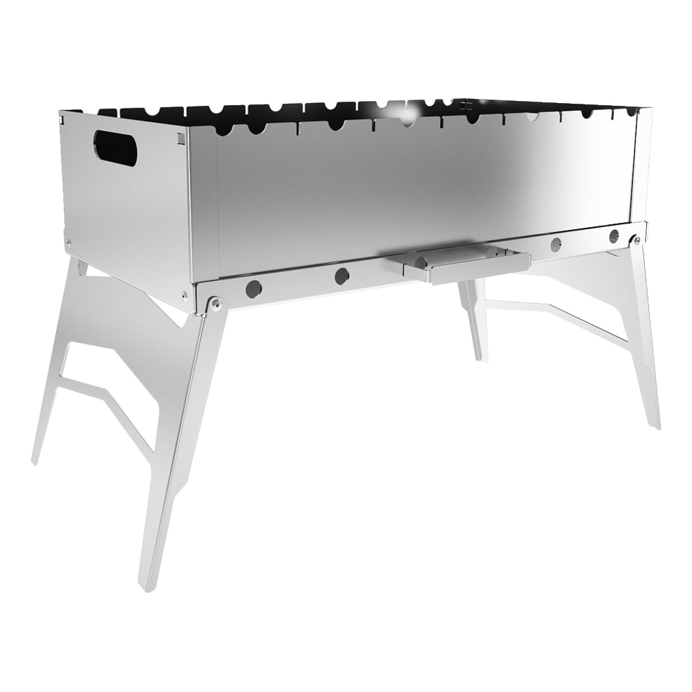 Мангал GRILLUX Optimus Plus Stainless ВЗР2197 для мяса и рыбы - низкая ...