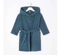 Детский махровый халат Этель Любимый сыночек р. 34/122-128 см, морская волна 9485483
