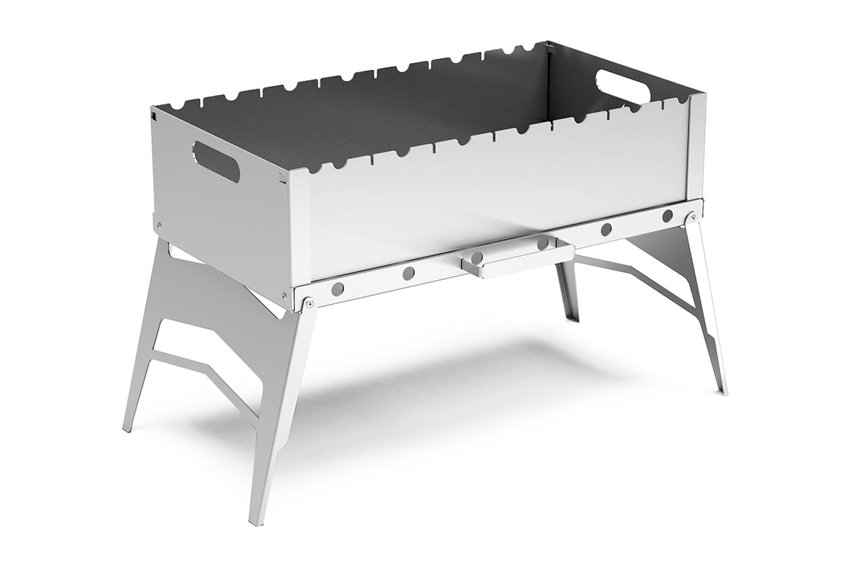 Складной мангал GRILLUX Optimus Plus ВЗР2164-1 для мяса и рыбы - низкая ...