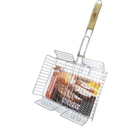 Решётка барбекю Заря глубокая, 31x25 см 4080