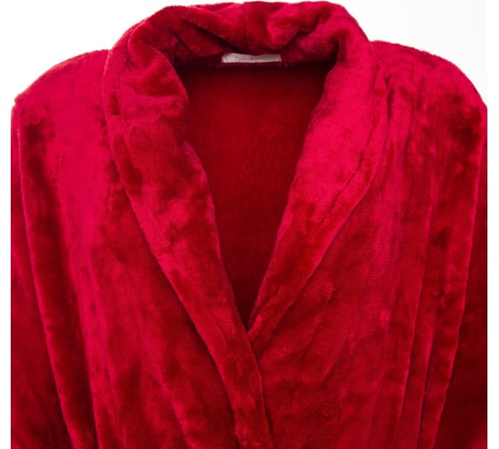 Халат Cozy LoveLife бордовый р.S, микрофибра 100% п/э, 250 г/м2 9079450