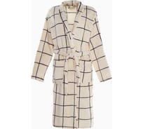 Халат мужской Клетка Вид 2 one size, микрофибра 100% п/э, 250 г/м2 9079446