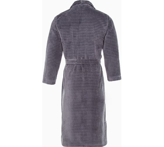 Халат махровый LoveLife Comfort серый, р.52-54/М, 100% хлопок, 330 г/м2 7528494