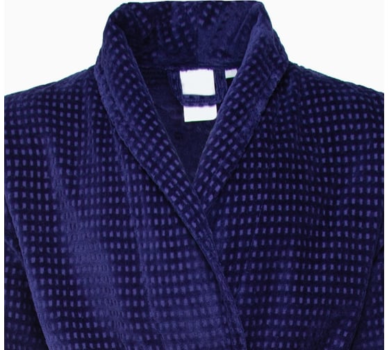 Халат махровый LoveLife Comfort синий, р.52-54/М, 100% хлопок, 330 г/м2 7528497