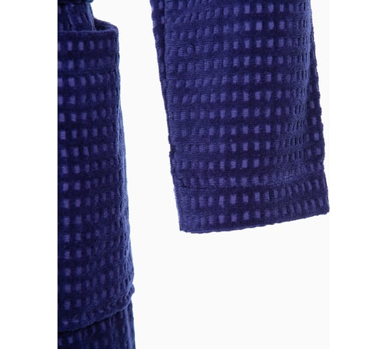 Халат махровый LoveLife Comfort синий, р.52-54/М, 100% хлопок, 330 г/м2 7528497