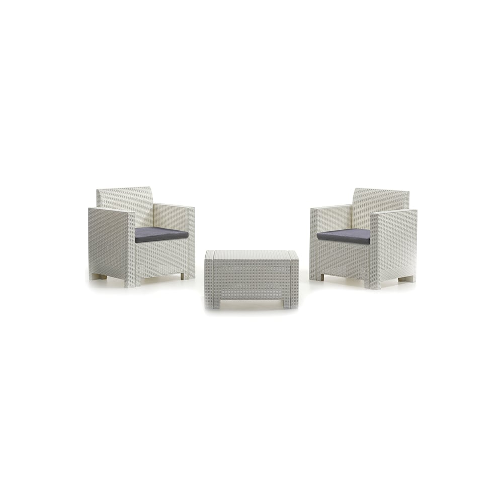 Комплект мебели BICA NEBRASKA TERRACE Set белый 9073 - выгодная цена ...