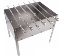 Сборный походный мангал с шампурами СОКОЛ в гофрированной картонной коробке 62-0006