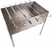 Сборный мангал с шампурами СОКОЛ ЭКОНОМ в гофрированной картонной коробке 62-0008