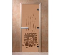 Дверь DoorWood "Банька" (Бронза матовая) 170x70 DW01775