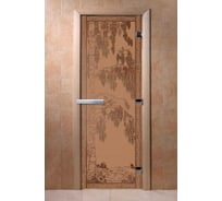 Дверь DoorWood "Березка" (Бронза матовая) 190x70 DW00907