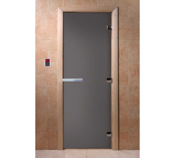 Дверь DoorWood "Графит матовый" 200x80 DW02680 1
