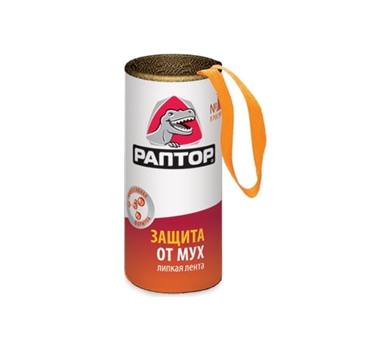 Липкая лента от мух РАПТОР 4 шт. 12647 G1014