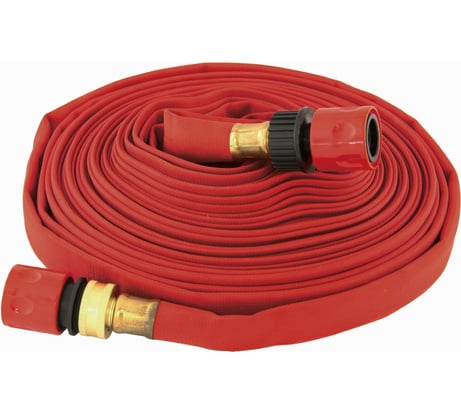 Высокопрочный тканевый шланг-брандспойт с латунными фитингами FEONA 22.5 м, 3/4 003-3422 48555