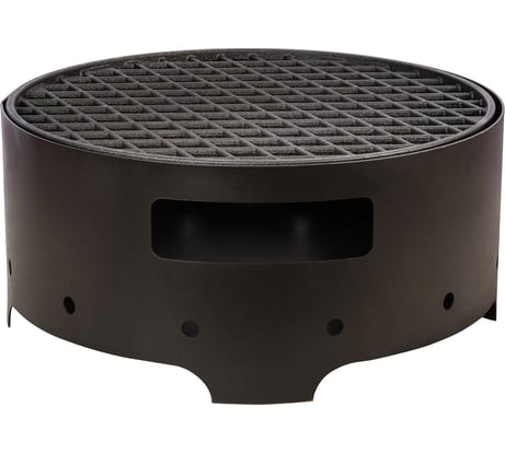 Мангал с чугунной решеткой гриль Везувий Дачник О-1200067