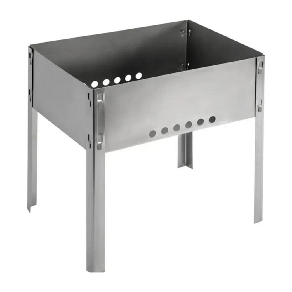 Мангал КРЕПКО-НАКРЕПКО 350x250x350 00554 для мяса и рыбы - низкая ...