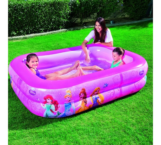 Прямоугольный бассейн Bestway Disney Princes, 201х150х51 см, 450 л 91056 BW 008949