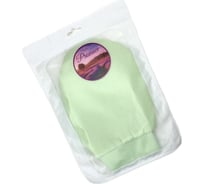 Губка-мочалка для тела EUROHOUSE банная рукавица 13,5x21см, полиэстер, поролон 16147