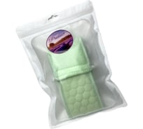 Мочалка банная c ручками EUROHOUSE 8x69см, полиэстер 16143