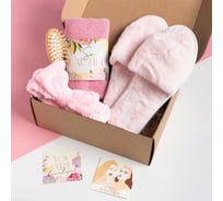 Подарочный набор Этель You are beautiful полотенце и аксессуары (4 предмета) 7546545