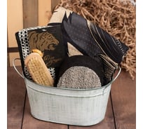 Подарочный набор Этель Tiger полотенце 70x146 см и аксессуары (4 предмета) 7356707