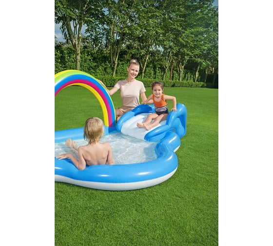 Игровой бассейн Bestway Блеск радуги 257x145x91см 53092 BW 006167