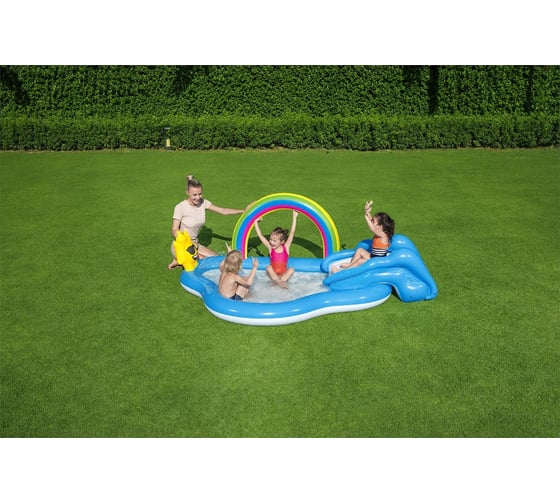 Игровой бассейн Bestway Блеск радуги 257x145x91см 53092 BW 006167