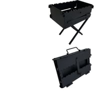 Мангал чемодан (дипломат) раскладной Резка Металла толщиной 3мм 132