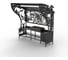 Мангал Резка Металла дизайнерская беседка, Богатыри 290 3