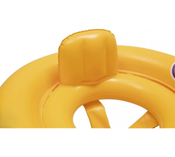 Двухкамерный круг для плавания с сиденьем и спинкой Bestway Swim Safe ступень А, 69 см 32027 BW  004800
