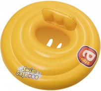 Трехкамерный круг для плавания с сиденьем и спинкой Bestway Swim Safe, ступень A, 69 см 32096 BW 004801