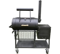 Дачный смокер, коптильня BBQ Резка Металла 513