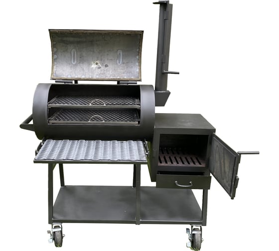 Дачный смокер, коптильня BBQ Резка Металла 513