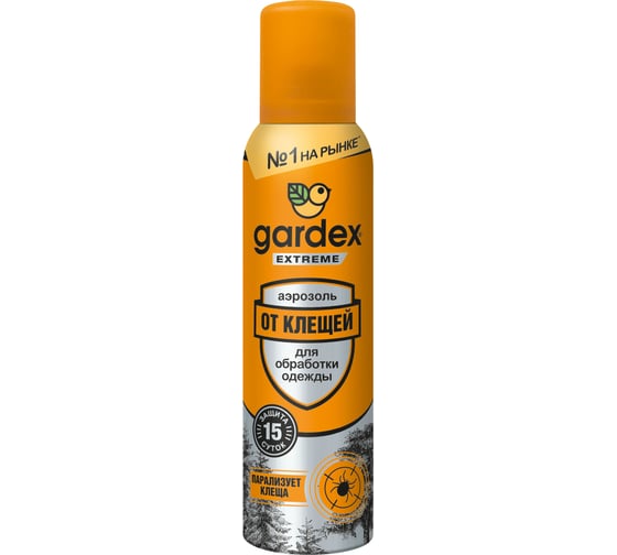 Аэрозоль от клещей Gardex Extreme, 150 мл 12654 1