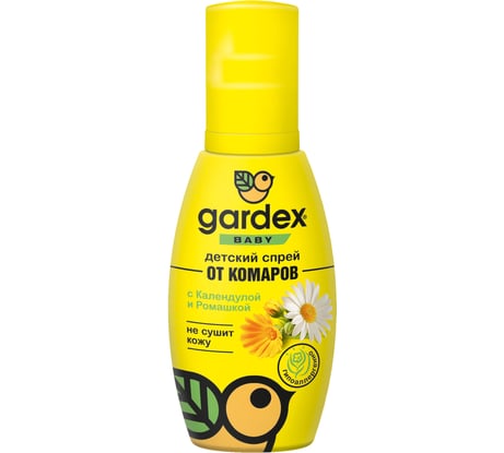 Спрей от комаров для детей с 2х лет Gardex Baby, 100 мл 24220