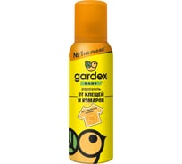 Аэрозоль от клещей и комаров на детскую одежду Gardex Baby, 100 мл 21857