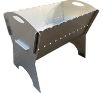 Мангал Резка Металла из нержавеющей стали толщиной 3 мм 2126