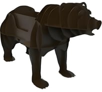 Мангал Резка Металла Медведь объемный 3D 154