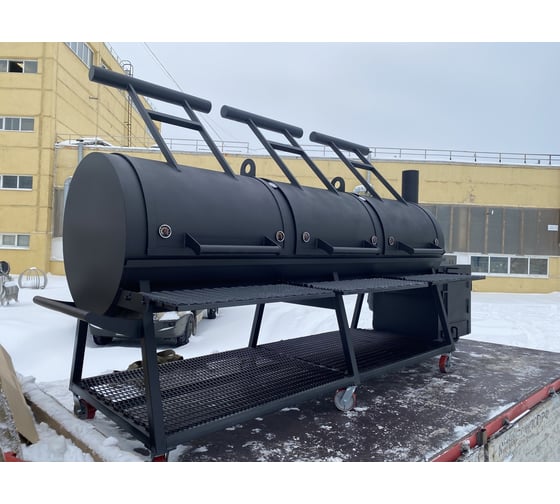Американский смокер 9мм тол. коптильня smoker Резка Металла 510