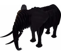 Мангал Резка Металла Слон большой объемный 3D 164