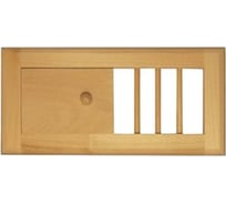 Вентиляционная решетка с задвижкой LK РВ-М О-1200048