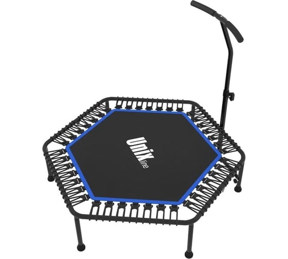 Батут UNIXline UNIX Line FITNESS Blue, 130 cm + BP TR130FITB