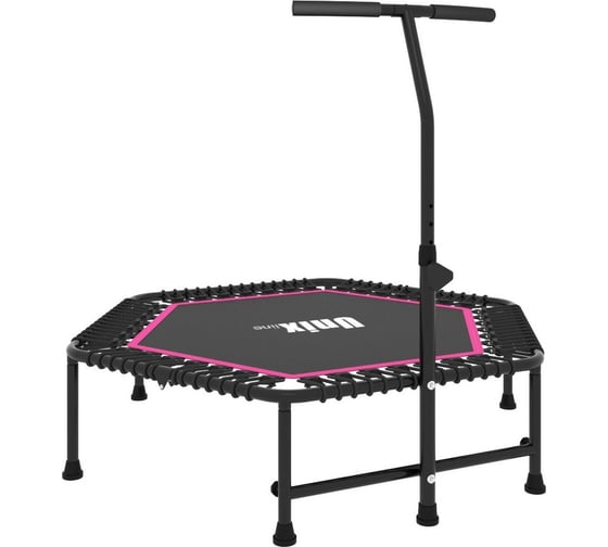 Батут UNIXline UNIX Line FITNESS Pink, 130 см, + BP TR130FITP 1