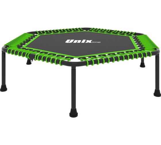 Батут UNIXline UNIX Line FITNESS Green lite, 130 см, + BP TR130FITWHG